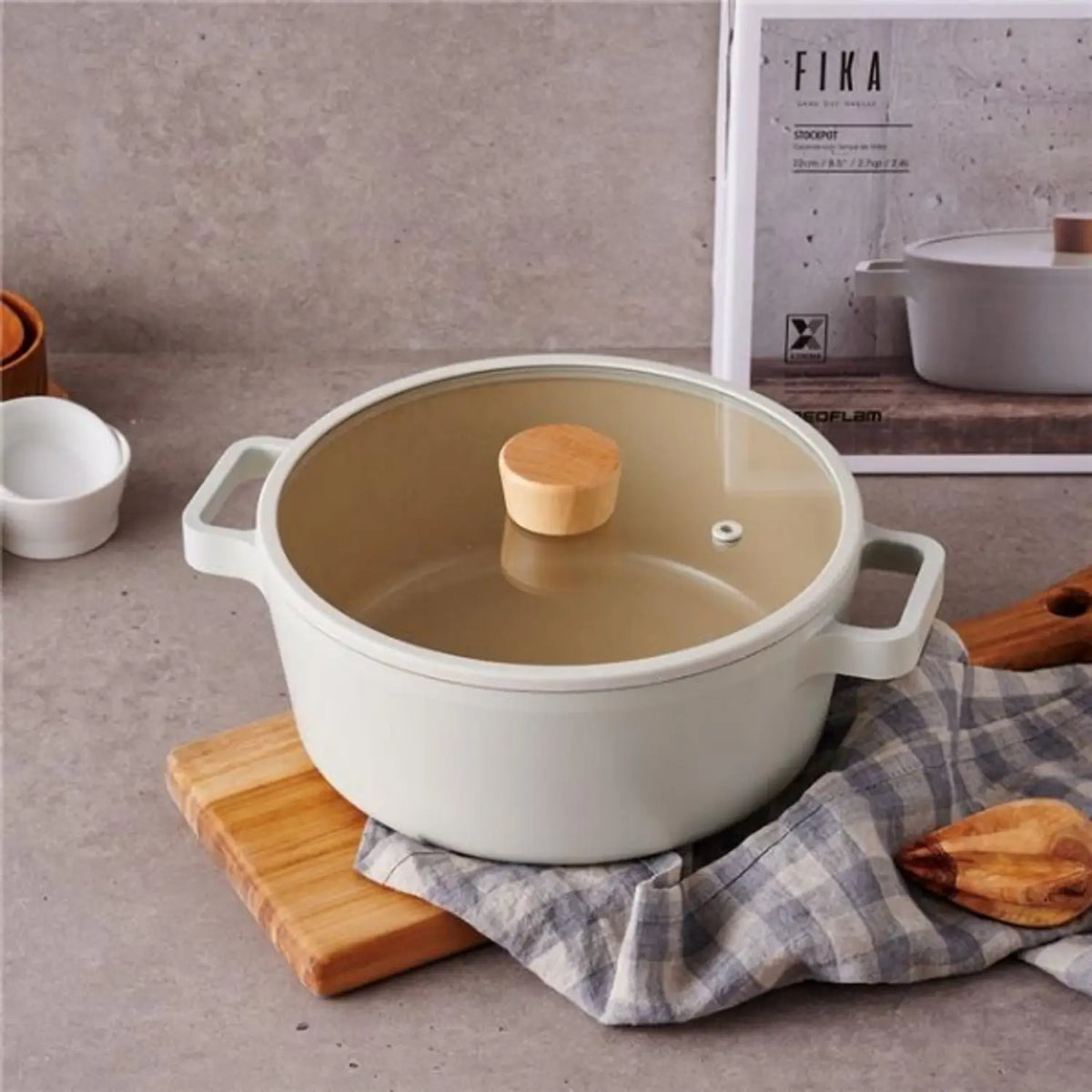 Moderna FIKA Cookware Set of 4 Pots and a Frypan