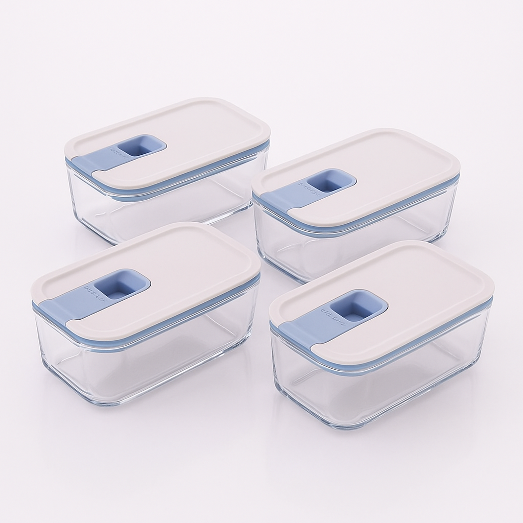 Zest Food Glass Containers Set