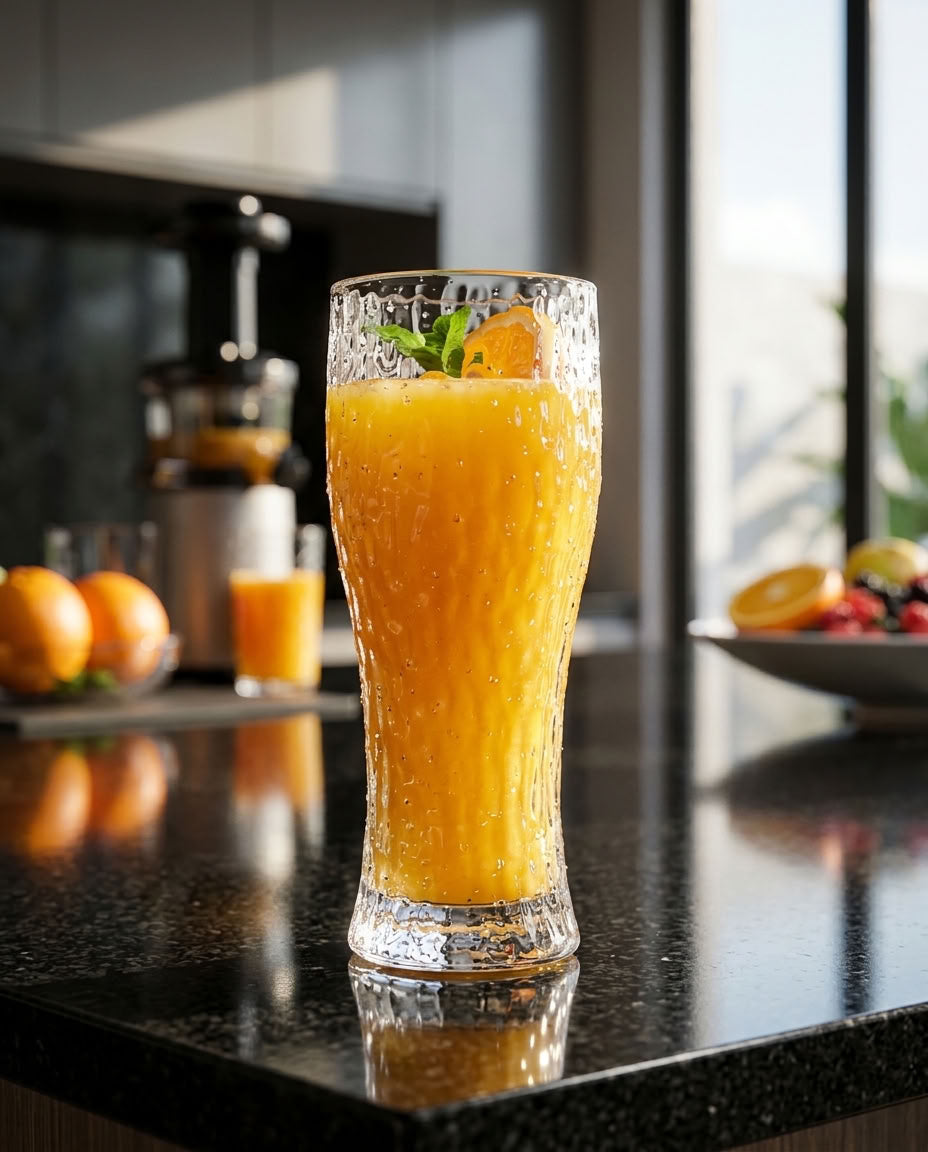 Ripple Crystal Textured Highball Glasses – Set of 6 – original product photo 5
