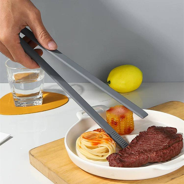 Loong Silicone Food Tongs | Heat-Resistant Kitchen Tongs