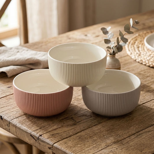 Marchil Ceramic Bowls Set of 4 Pieces