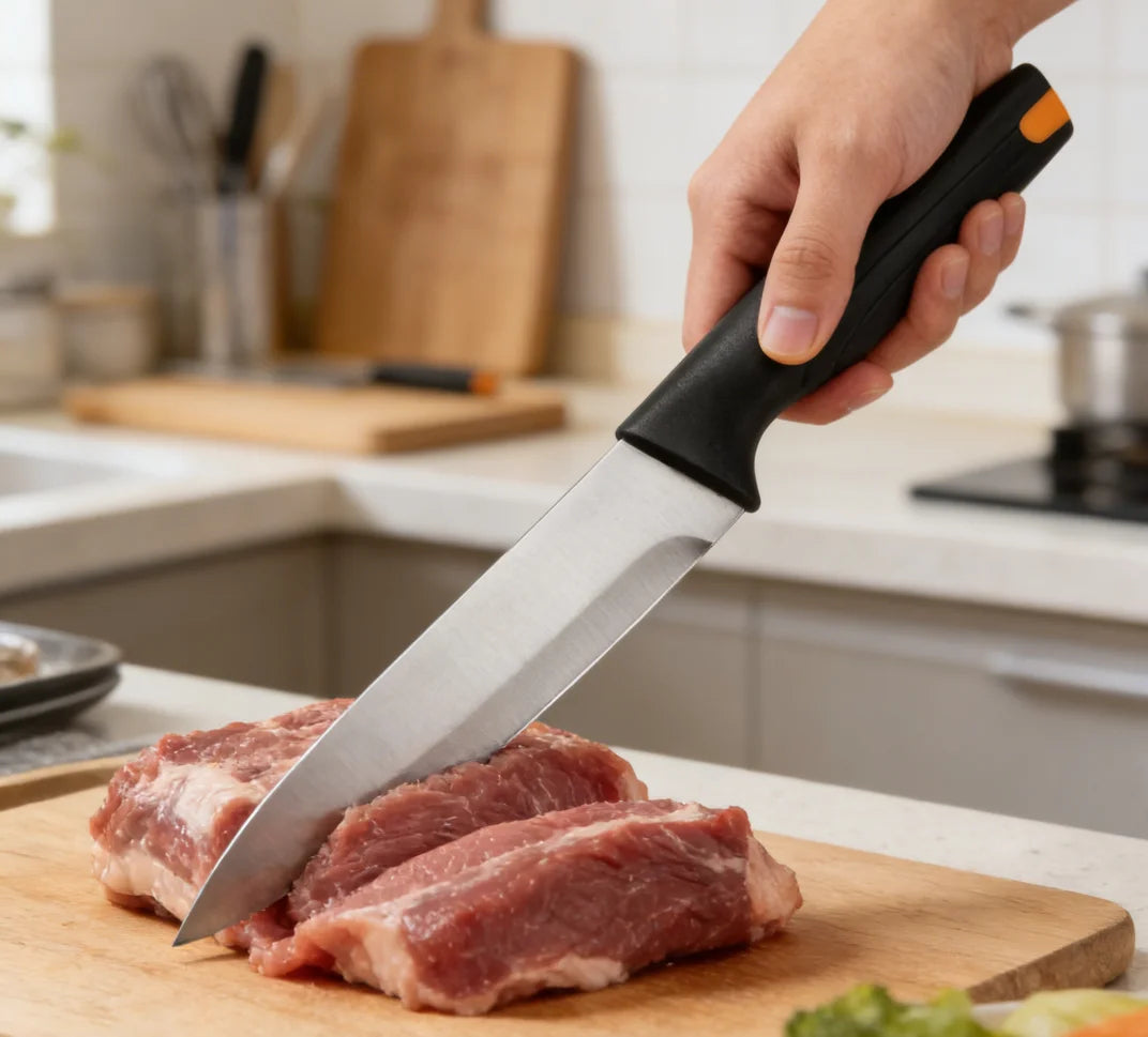 🔪 Multi-Purpose Stainless Steel Chef Knife | Precision Kitchen Knife for Everyday Cooking