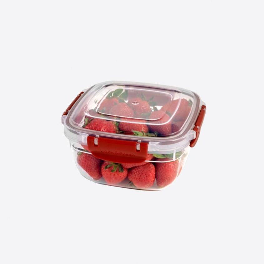 FreshCo Square Fridge Container 3 pc Set- Big – طقم علب ثلاجة مربعة، 3 قطع، حجم كبير