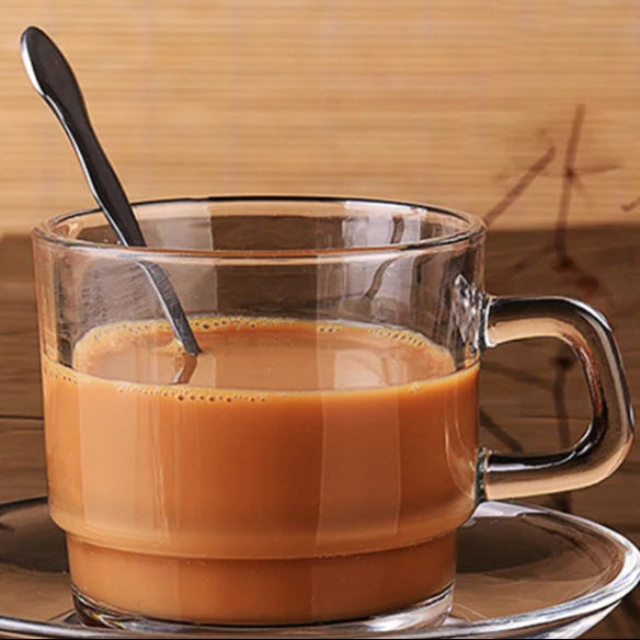 Neat 210ml Tea and Coffee Glass Cup set of 6