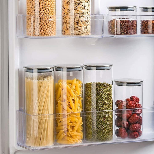 Neom 3 Large Food Glass Jars