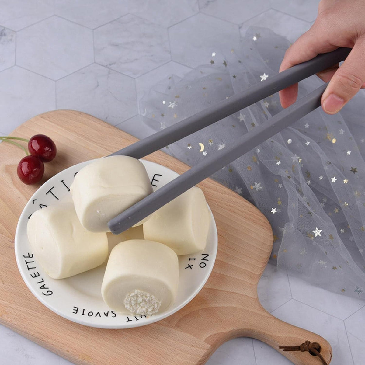 Loong Silicone Food Tongs | Heat-Resistant Kitchen Tongs