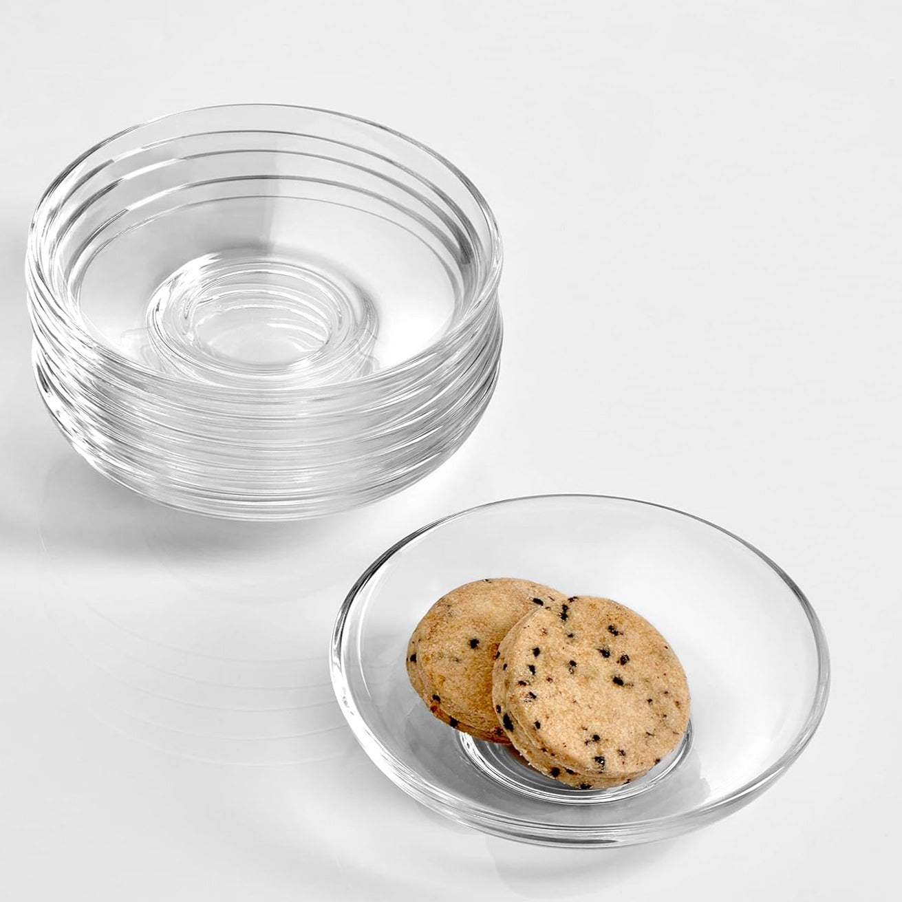Treats 10cm Glass Saucers