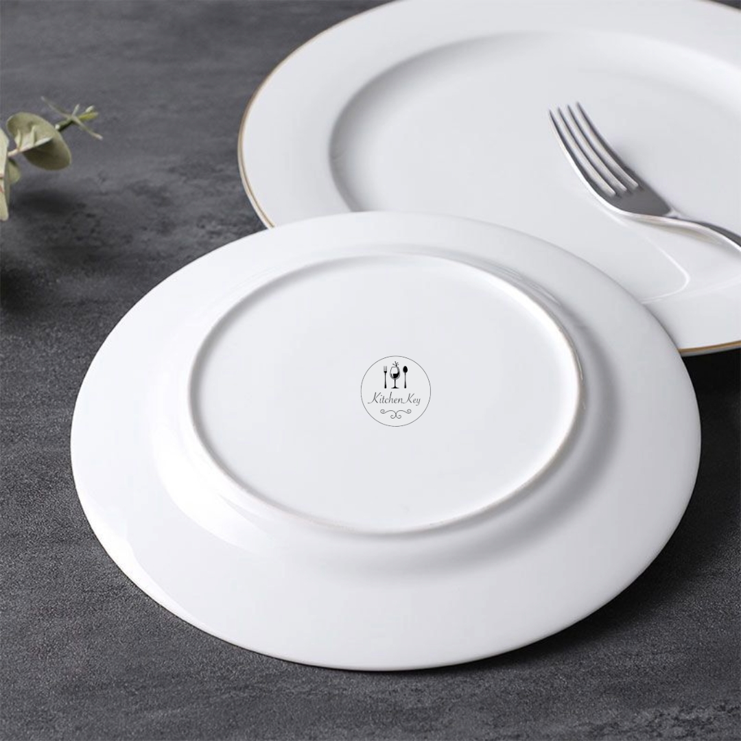 Clasee Porcelain Dinner Set of 32 Plates – طقم عشاء بورسلين، 32 طبقًا