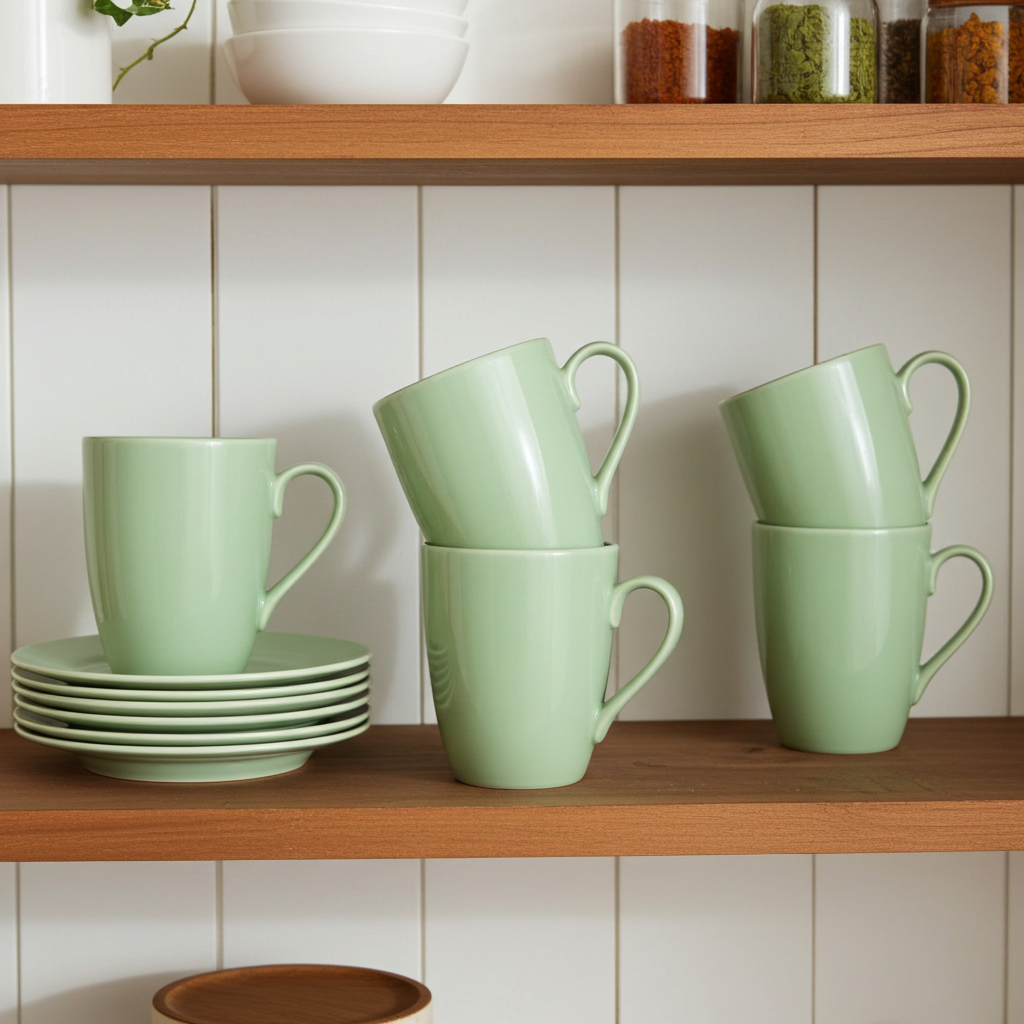 Morgen Mug Set for 6 – طقم أكواب، يكفي 6 أشخاص