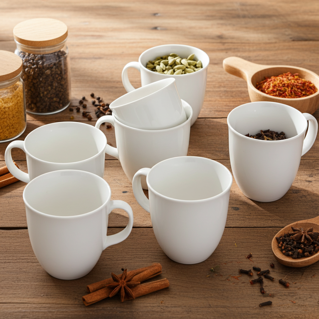 Morgen Mug Set for 6 – طقم أكواب، يكفي 6 أشخاص