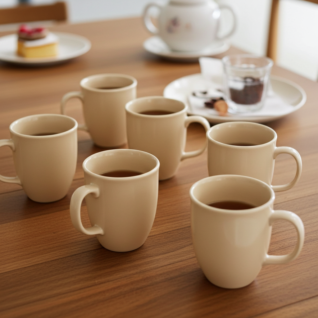Morgen Mug Set for 6 – طقم أكواب، يكفي 6 أشخاص