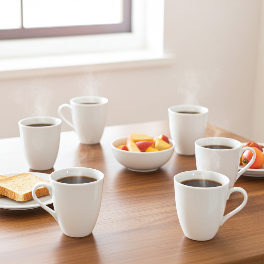 Morgen Mug Set for 6 – طقم أكواب، يكفي 6 أشخاص