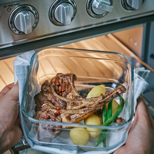 Zest Food Glass Containers Set