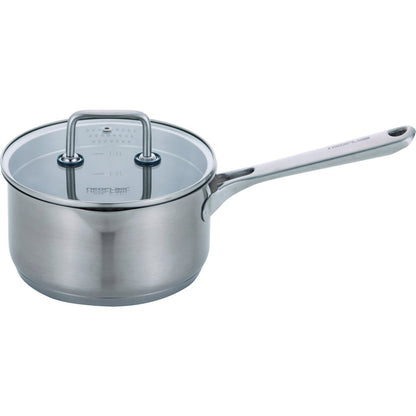 Baba Stainless Steel Pot set of 3 posts, 1 frying pan and 1 sauce pan