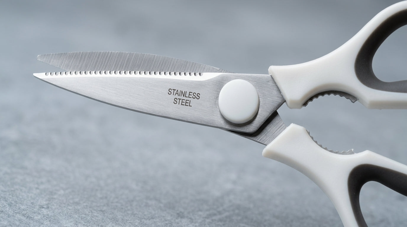 White Grip Multi-Purpose Kitchen Shears