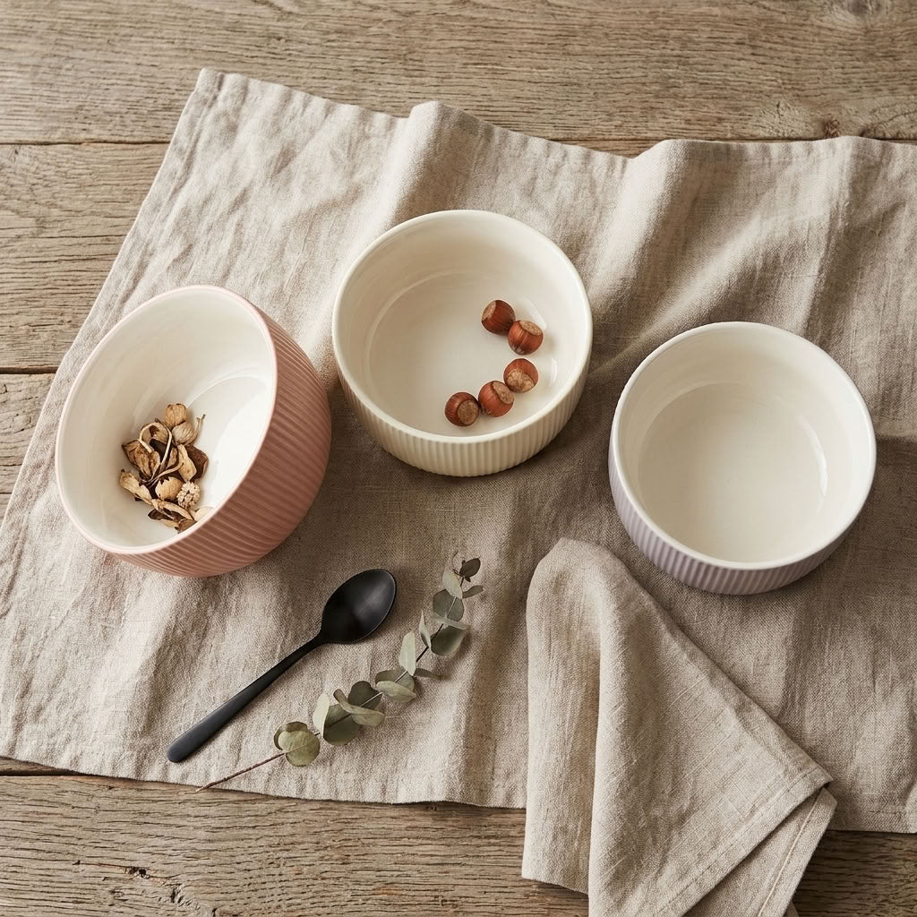 Marchil Ceramic Bowls Set of 4 Pieces