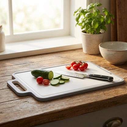 2-Way Double-Sided Cutting Board – Hygienic Non-Slip Kitchen Chopping Board