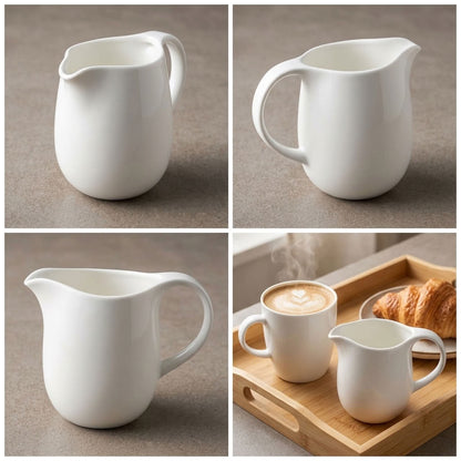 Cloud Pour — White 290 ml Serving Jug