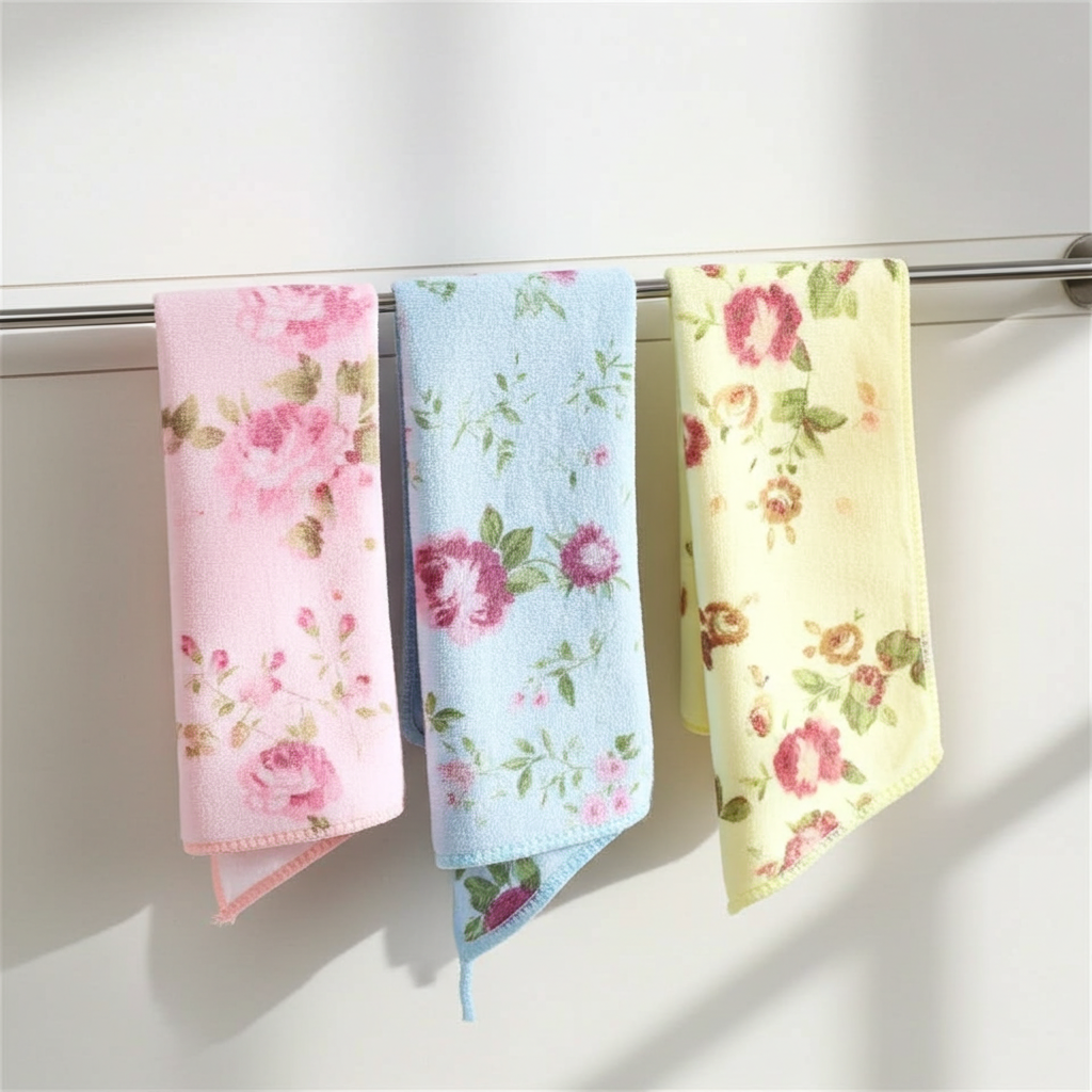 Flowra 6 Pack Microfiber Towels