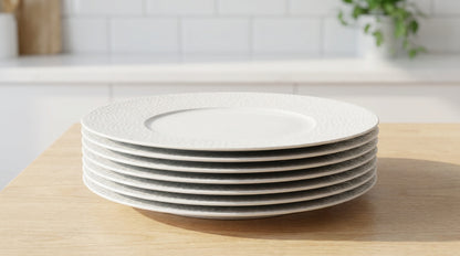 Loaloa 6 Porcelain Plate set | Dinner or Steak plate 27 cm