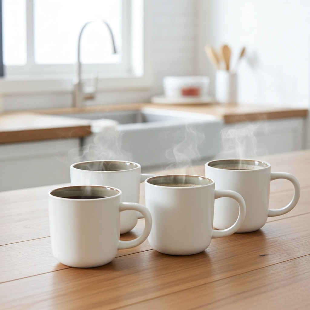 Brunch Mug Set for 4