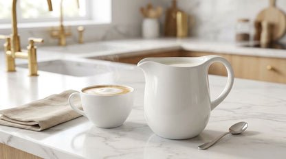 Cloud Pour — White 290 ml Serving Jug