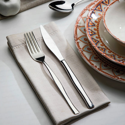 Beltn 24-Piece Cutlery Set | Premium 18/10 Stainless Steel | Made in Turkey