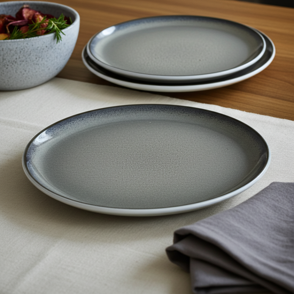 Daino 12 Plate Modern Dinner Set