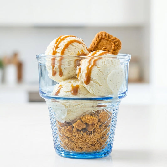 🍨 Elegant Glass Dessert Cups Set of 6 | Ice Cream, Fruit & Dessert Serving Bowls