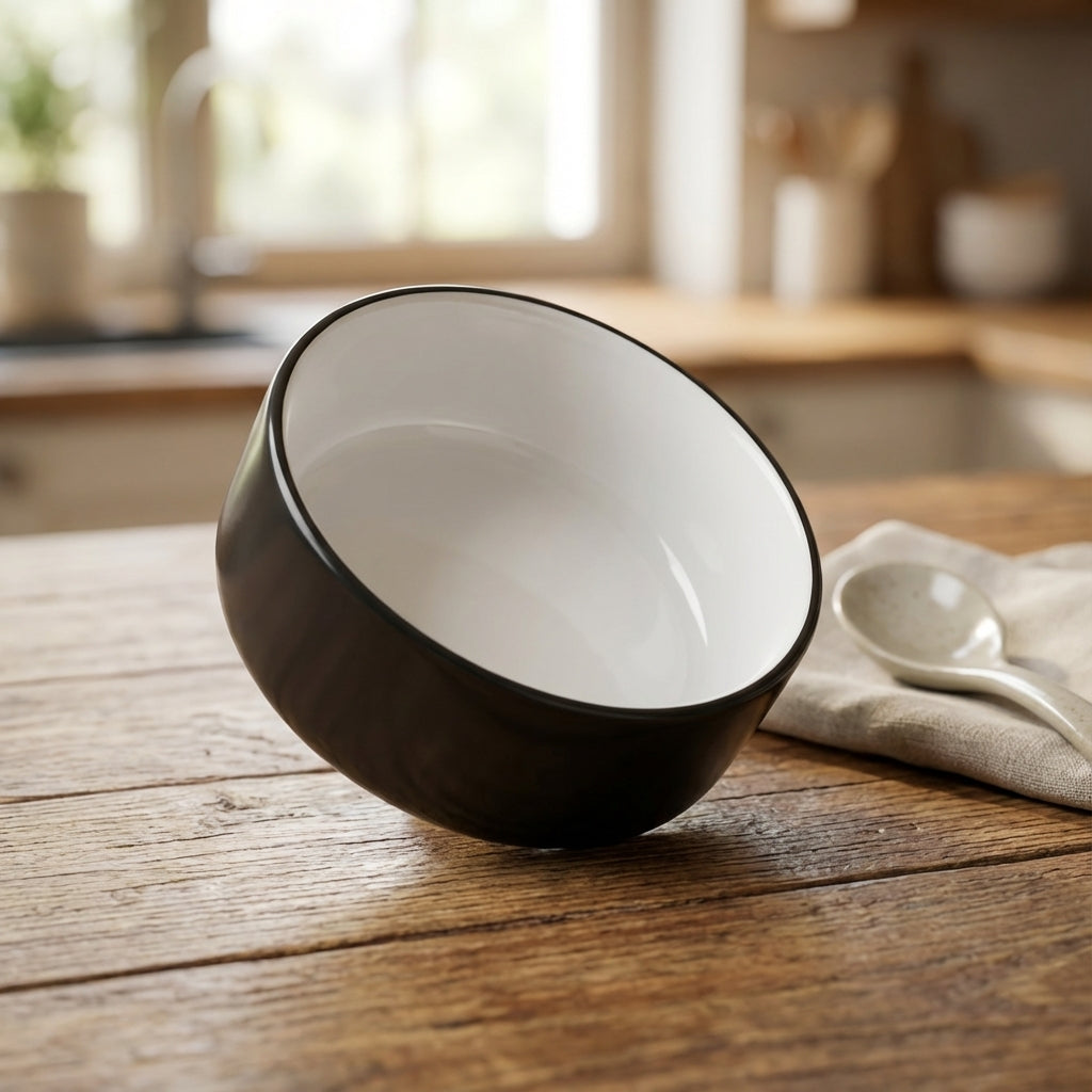 Neoblack Porcelain Bowls Set of 4 Pieces