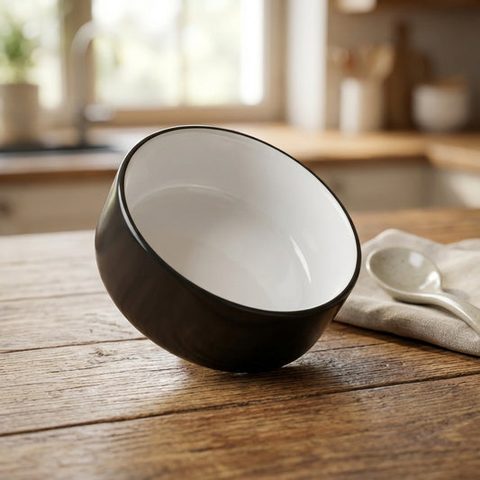 Neoblack Porcelain Bowls Set of 4 Pieces