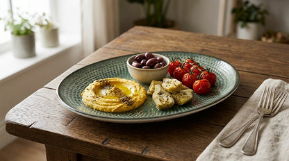 Vulvich Serving Porcelain Platter| Large Platter (36 × 28 cm)
