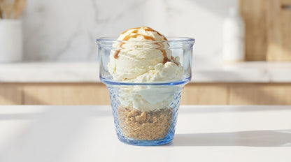 🍨 Elegant Glass Dessert Cups Set of 6 | Ice Cream, Fruit & Dessert Serving Bowls