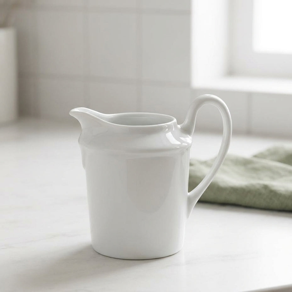 Makroon Milk and Creamer Porcelain Pot  | Elegant for Tea & Coffee Serving