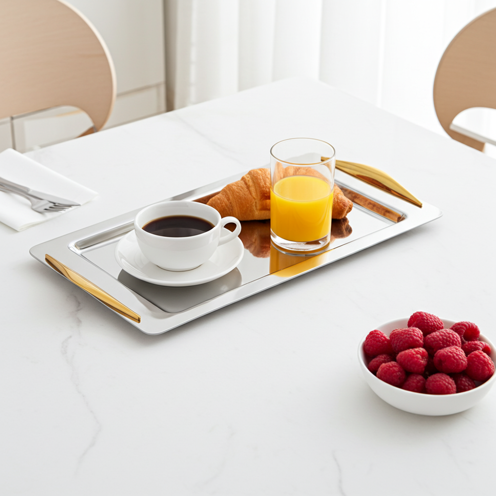 Guolt Tea Tray Set of 2