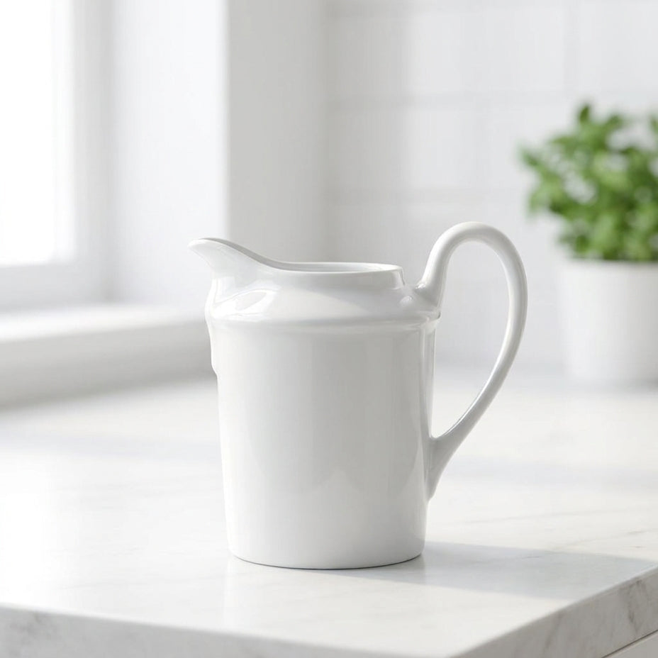 Makroon Milk and Creamer Porcelain Pot  | Elegant for Tea & Coffee Serving