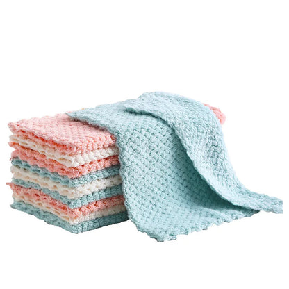 Hola Microfiber Kitchen Towels – 6 Pack Ultra-Absorbent Cleaning Cloths