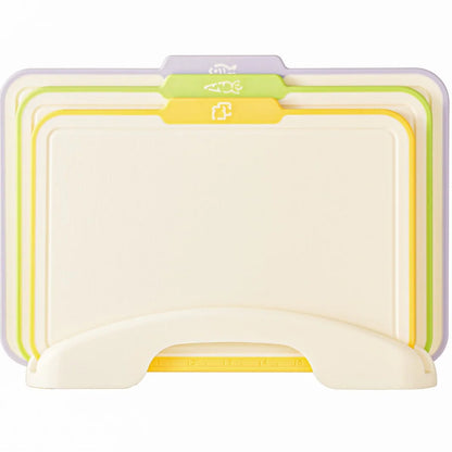 3-Piece Flexible Plastic Cutting Board Set | Extra Thick & Dual-Sided | Non-Slip & Dishwasher Safe | Color-Coded Kitchen Essentials
