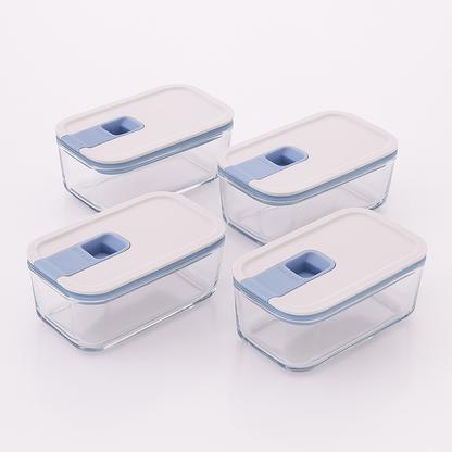 Zest Food Glass Containers Set