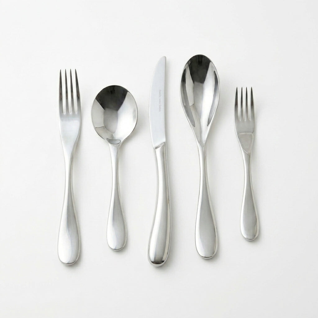 Neatmix 18/10 Stainless Steel Cutlery Set | 30-Piece Flatware Set for 6 People| Made in Italy