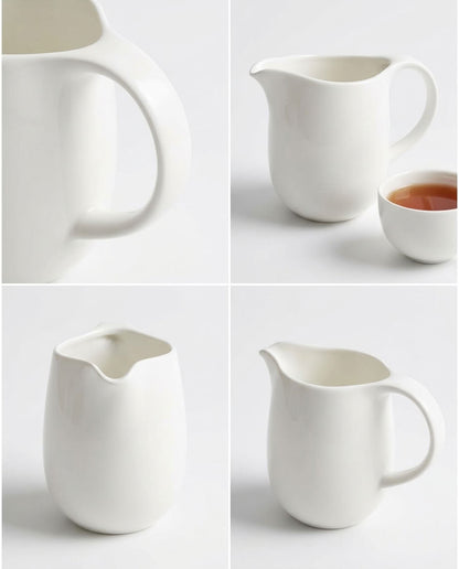 Cloud Pour — White 290 ml Serving Jug