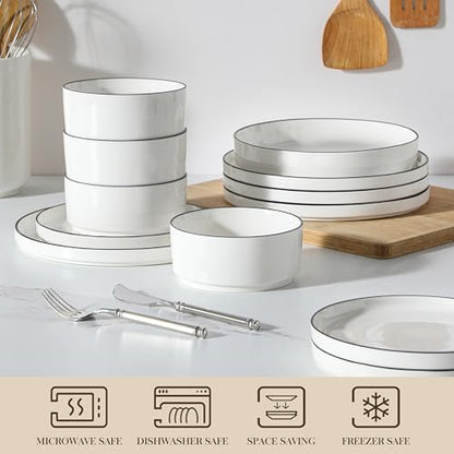 Neoline Plate Modern Porcelain Dinner Set