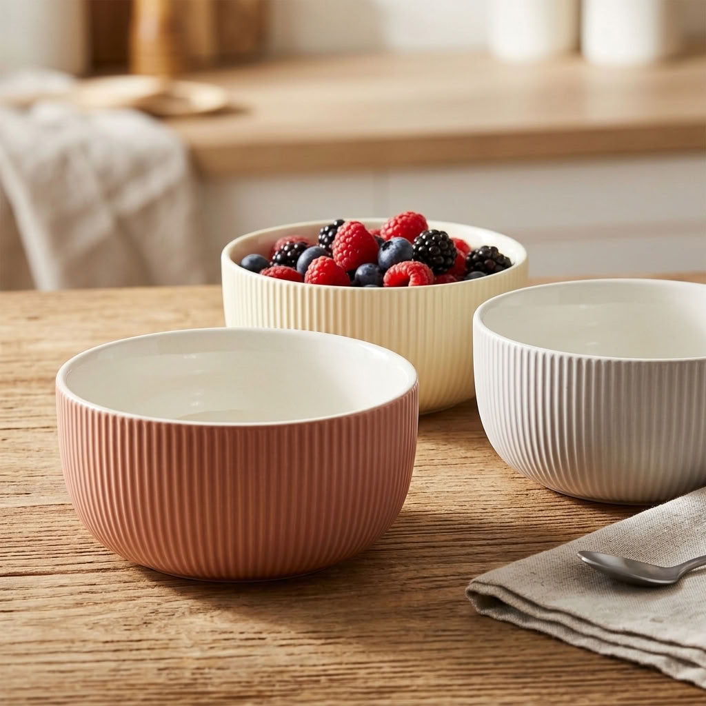 Marchil Ceramic Bowls Set of 4 Pieces