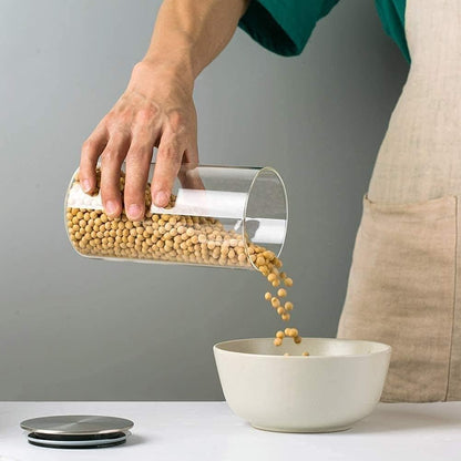 Neom 3 Large Food Glass Jars