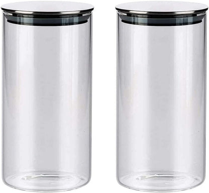 Neom 3 Large Food Glass Jars