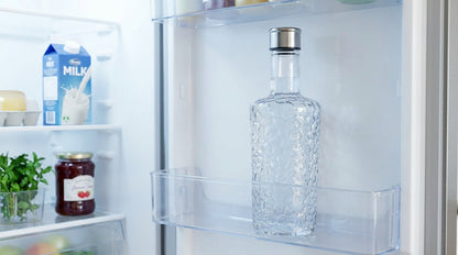 Talax 1100ml Textured Glass Water Bottles – Set of 2 | Juice & Beverage Bottles