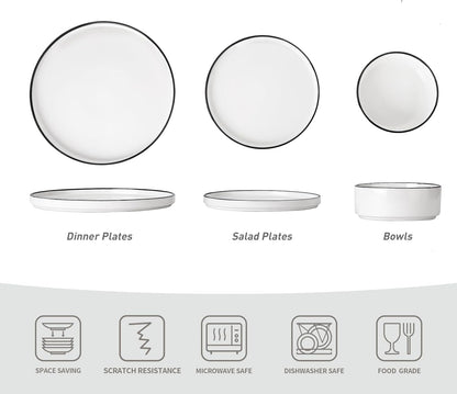 Neoline Plate Modern Porcelain Dinner Set