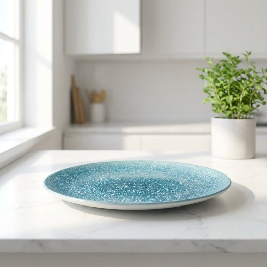 Munblu 6 Porcelain Plate set | Dinner or Steak plate 27 cm