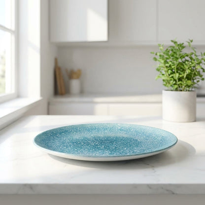 Munblu 6 Porcelain Plate set | Dinner or Steak plate 27 cm