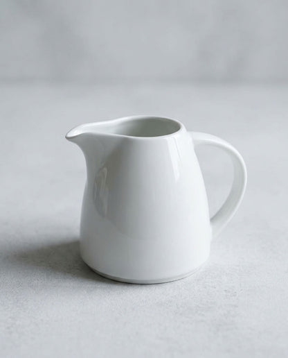 Morning Pour — 305 ml White Milk & Creamer Jug